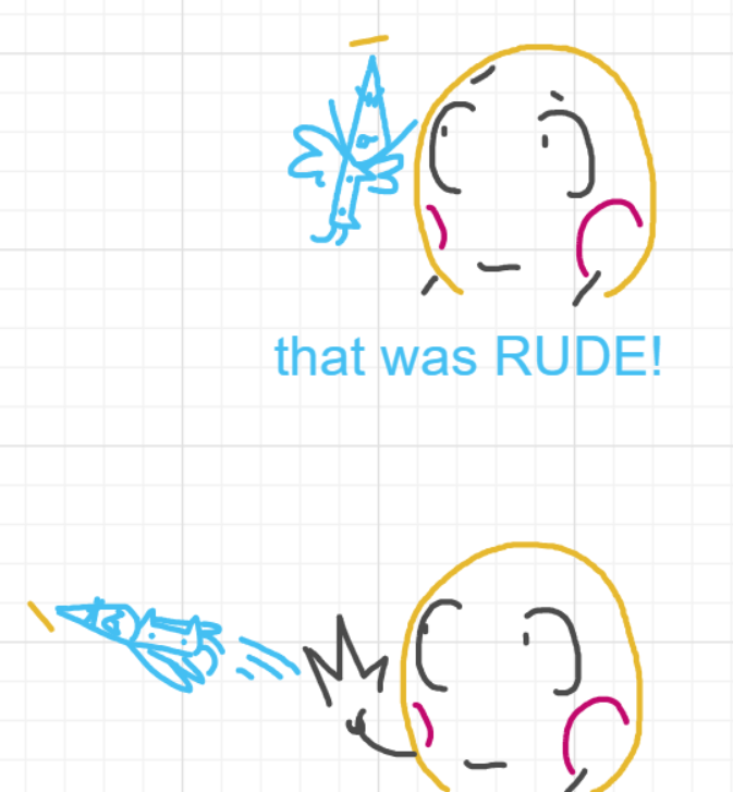 A panel from Running Duos, episode four of the Board Boards object show by Furretwalk/WalkingFurret.